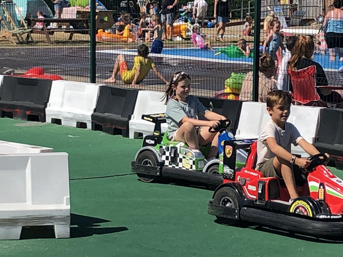 Afternoon filled with crazy golf, karts and inflatable fun in the paddling pool <a href="/Wadventuregolf/">Roman Landings - Walmer Adventure Golf</a> #Walmer
