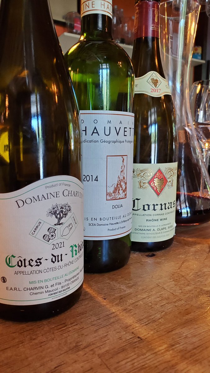 baptiste_ross's tweet photo. Grands Vins!
.
.
#Charvin #Hauvette #Clape @Vinsrhone @chateau9dupape https://t.co/WEbxxbYOF1