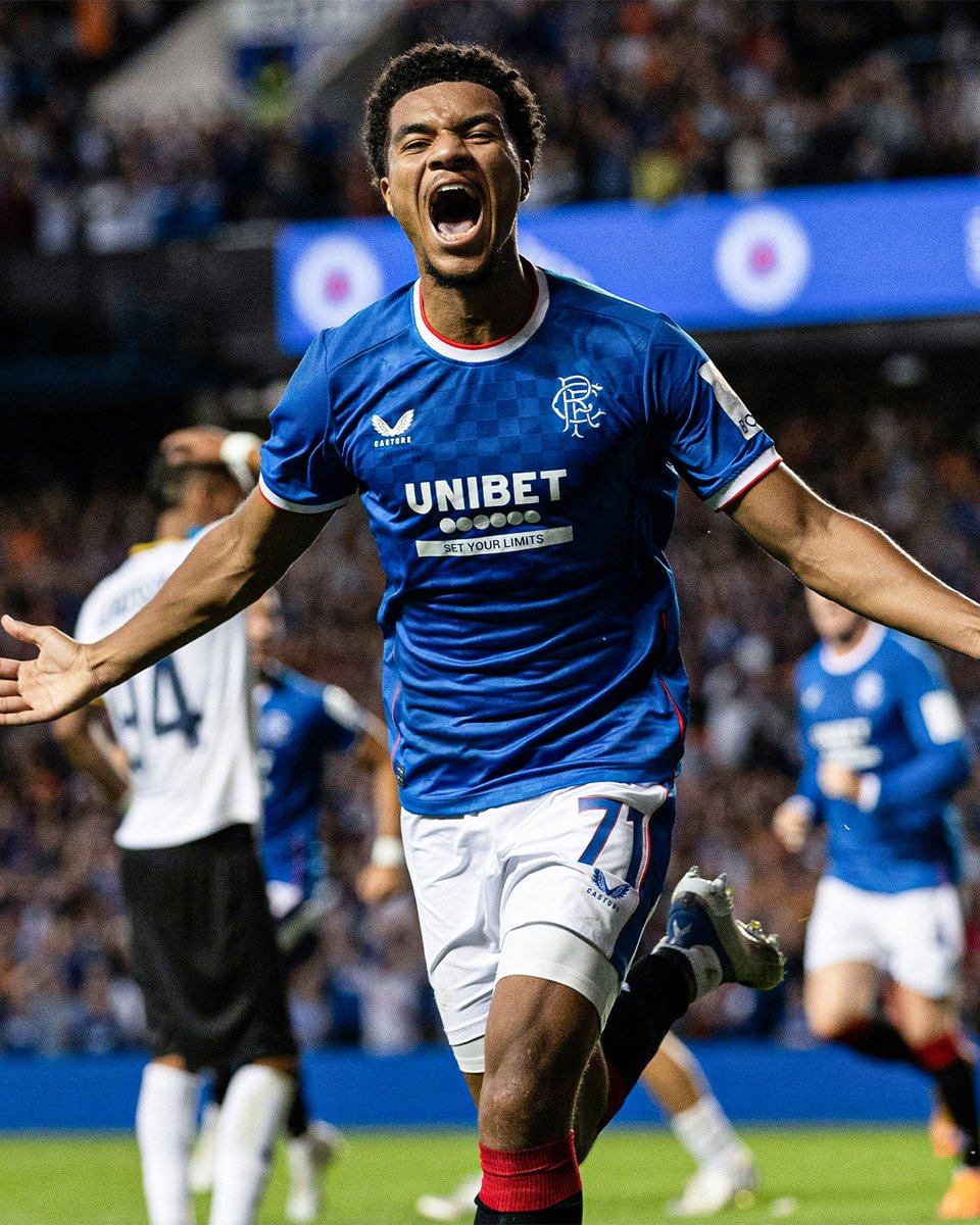 brfootball's tweet photo. Malik Tillman in the Champions League qualifiers:

▪️ Scored the winning goal in the second leg vs. Royale Union SG to send Rangers into the final playoff round
▪️ Assisted the winning goal against PSV to send Rangers to the UCL group stage

🇺🇸 https://t.co/Ze4741OeuN