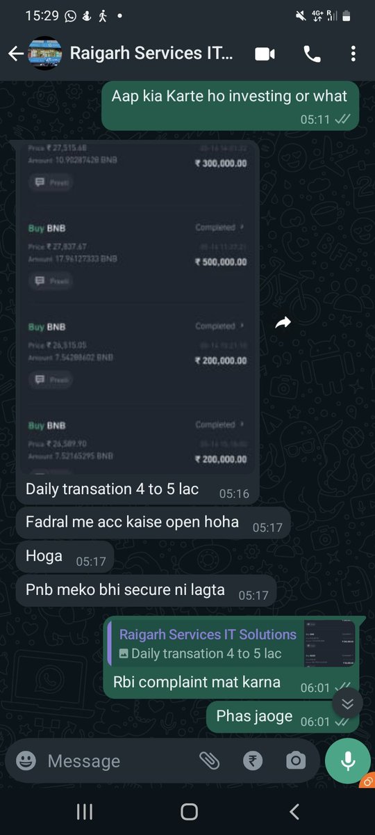 <a href="/elonmusk/">Elon Musk</a> <a href="/WazirXIndia/">WazirX: India Ka Bitcoin Exchange</a> can you persuade <a href="/cz_binance/">CZ 🔶 BNB</a> to act on my complaint for money laundering and stop funding terror money and looting democracies in the name of decentralisation #binance #terrorfunding #moneylaundering