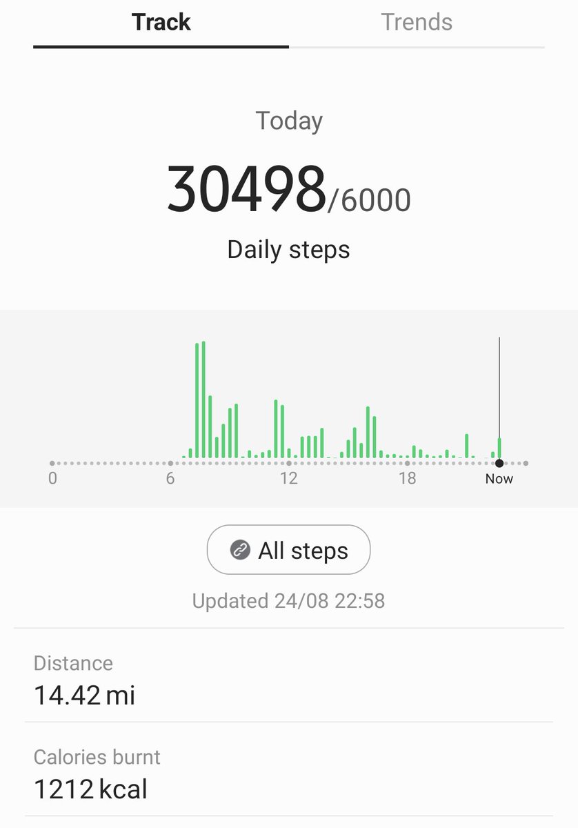 BecksBDaniels's tweet photo. Final #NursesActive stats for today and another 30k steps hit! A great active day spent with family exploring, remembering Granny on her heavenly birthday &amp; relaxing making memories #familyactive #NELactive https://t.co/0xliyctzAw