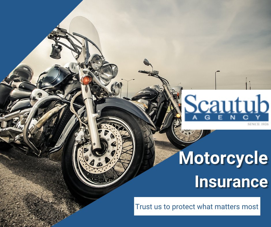 ScautubAgency's tweet image. We offer comprehensive collision, glass, roadside assistance, rental, and insurance benefits. We can address all your insurance needs for your motorcycle. Contact us today!

ow.ly/I4Oh50Khs7J  

#MotorcycleInsurance #ScautubInsuranceAgency #MotorcycleInsurancePolicy