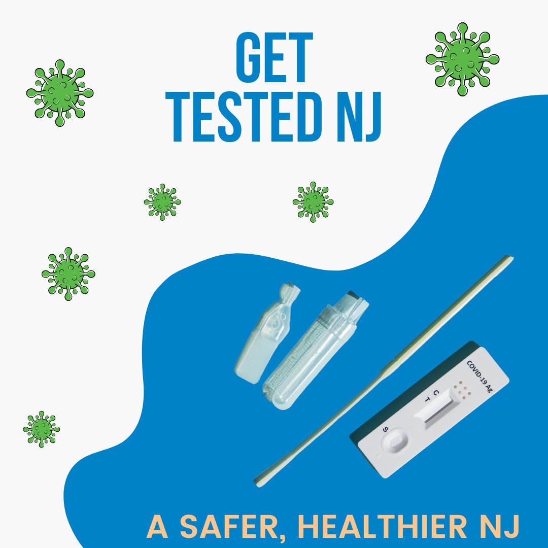 NJDeptofHealth's tweet photo. If you have #COVID19 symptoms, get tested – even if you’re fully vaccinated. Also get tested if you’re around someone who’s sick, have traveled, or been in a crowd. Learn more: https://t.co/DTFogJhQKJ. https://t.co/gyDxUkNL8s