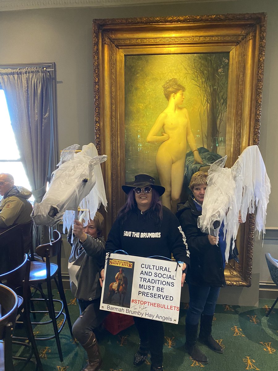 brumbies2stay's tweet photo. @theweeklytimes Two victorian Icons Chloe and our brumbies . #stopthebullets #barnahbrumbyhayangels #saveourbrumbies https://t.co/9VnSyT85V7