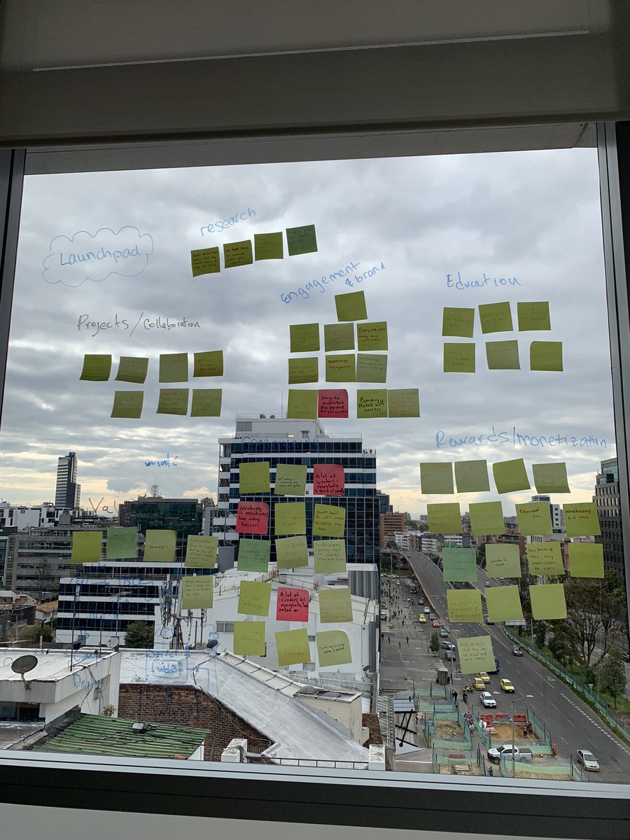 The power of an exceptional team: The “1-year wishlist” gets executed in 3 months. || From our ritual: Every 2-3 months when we do our planning, we put sticky notes with our wishlist and see how far we came along. Seemed daunting at first, now it’s energizing and confidence boost