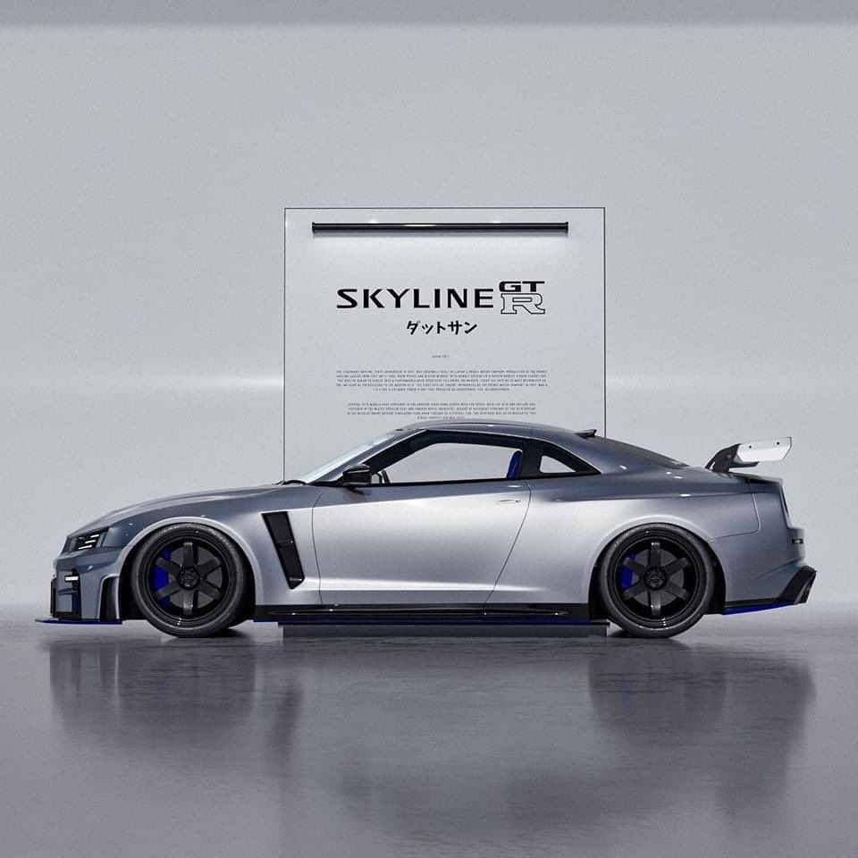 Autoass Media on X: Nissan R36 Skyline GT-R Render   / X