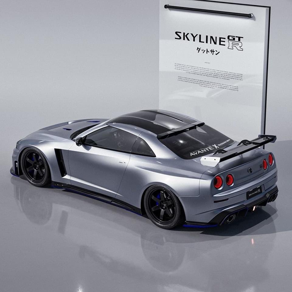 Autoass Media on X: Nissan R36 Skyline GT-R Render   / X