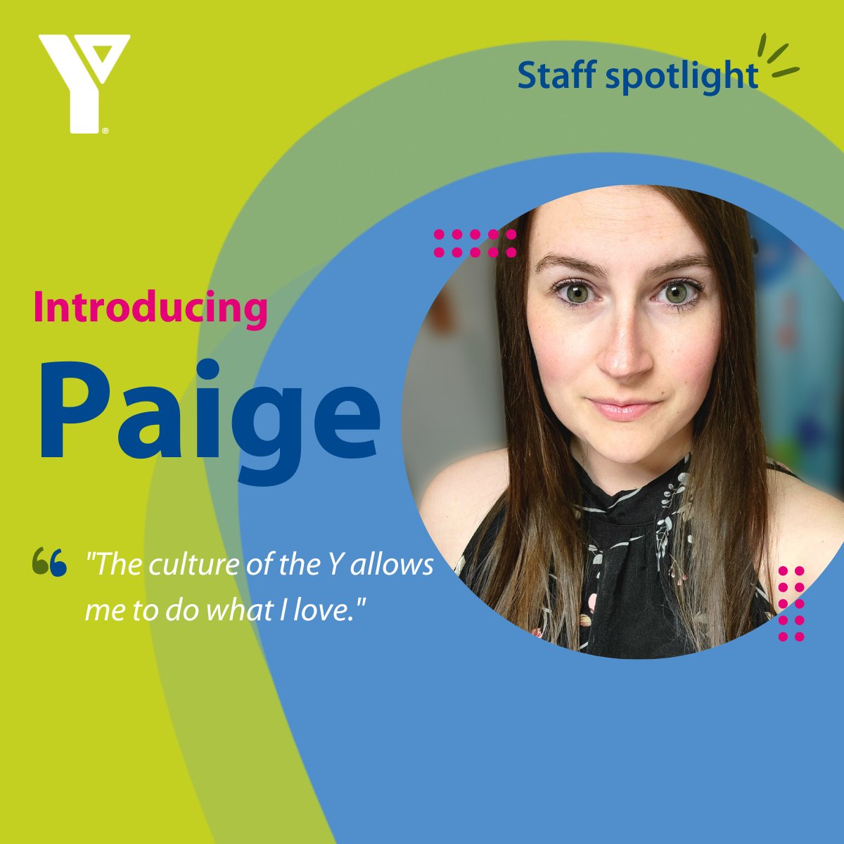 YMCA_Calgary's tweet photo. It's #YStory Wednesday!
Meet Paige, our South YMAP Supervisor, helping newcomer youth build great opportunities!
Read her full story on our Facebook page. https://t.co/Vm5EXm3jlT
Let us know if you have a Y Story to share!
#YMCA #YYC #YMCACalgary #CommunityY https://t.co/52eDH09efj