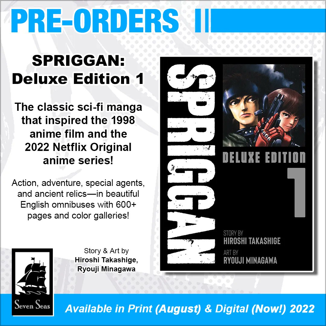 SPRIGGAN: Deluxe Edition  Seven Seas Entertainment