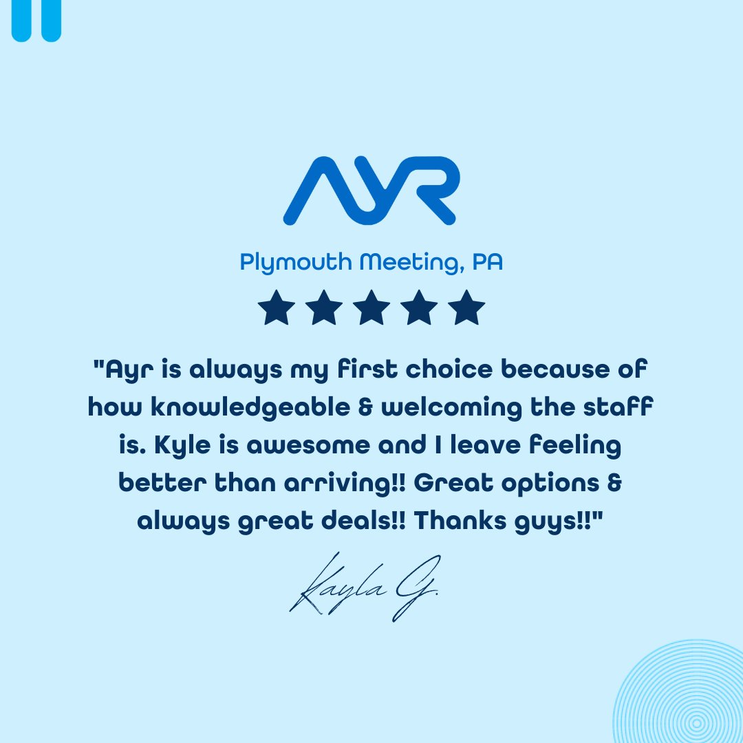 AYRWellness's tweet image. We are proud to provide access to quality products and excellent service to our patients across Pennsylvania, at our 9 affiliated dispensaries. Thanks for choosing AYR, Kayla! #CreateWonder $AYR.A $AYRWF