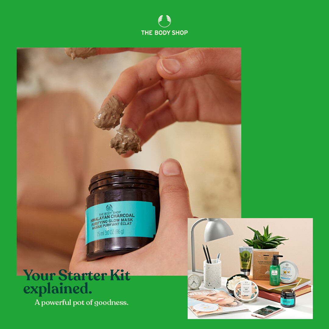 YouYoutiful's tweet image. Our Himalayan Charcoal Purifying Glow Mask is one of our best sellers and is the perfect representation of everything that's unique and good with The Body Shop!

Our Starter Kit gives you everything you'll need to kickstart your business! 

link.tbsah.life/MviISl

#TheBodyShop