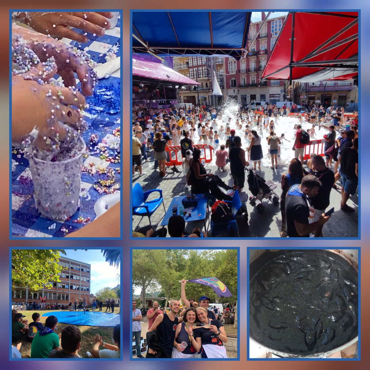 PaYaKonpartsa's tweet photo. EUS//Gaurko goiza mugitua izan da konpartsan. Goizean goizetik ospitalera bisitan egon gara, ondoren slime tailerra izan dugu eta bukatzeko apar festa. Nola ez, txipiroi txapelketan parte hartu dugu
#AurtenNagusiaEgingoDugu #atzekalde #AsteNagusia22 #AsteNagusiaNagusi https://t.co/huVd4dBFxO