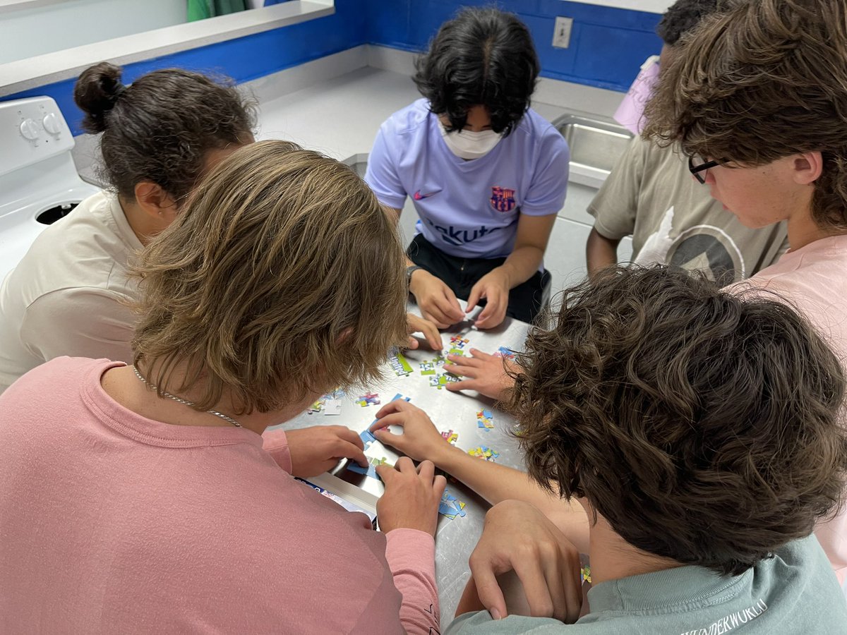 Community builder… getting to know each other and work together—puzzle contest! #westpo