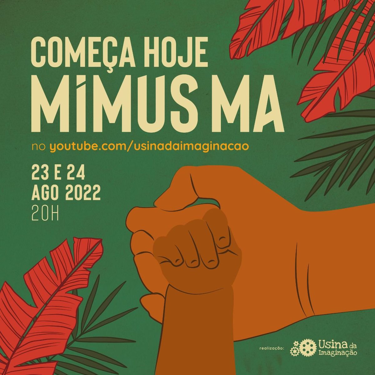 GrupoVioles's tweet photo. Chegou o grande dia! ✨🍃 ❤️

Começa hoje o MIMUS MA, com duas noites de partilhas e trocas para conhecer e valorizar a diversidade de saberes dos povos e comunidades tradicionais do Maranhão sobre o cuidado de crianças pequenas. https://t.co/EYfGUK10bD