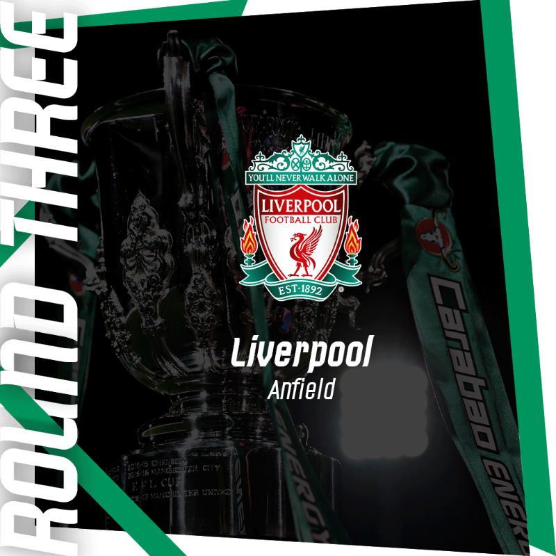 dcfcofficial's tweet photo. We've been drawn away to Liverpool in round three of the @Carabao_Cup 🏆

#DCFC
