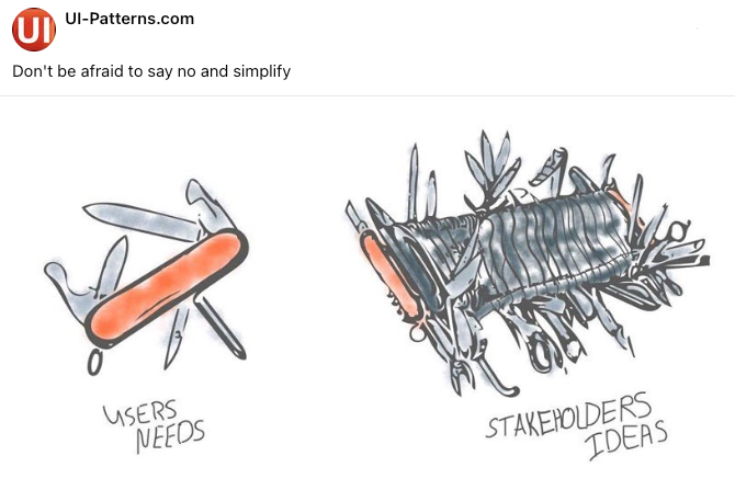 LucianSavluc's tweet photo. One more to my collection of "Good Ones in UX &amp; Product Design"

#ux #ui #productdesign #design #desingthinking #leandesign  #design #ergonomics #userneeds #userexperience #userinterface #productdevelopment #designprocess #designprinciples https://t.co/33Ux8Qc77K