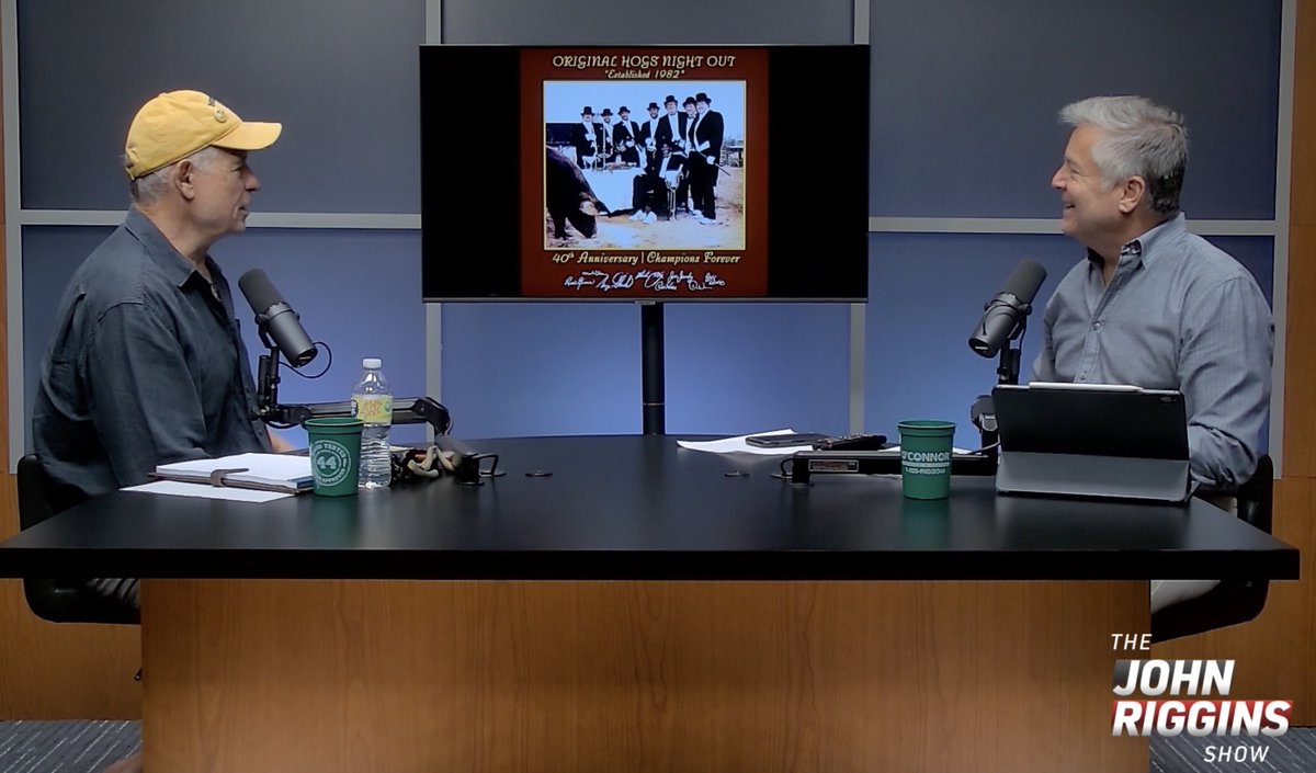 *This time of year brings back some wild memories for Riggo! *40 years ago Riggo & The Hogs were getting ready for the 1982 memorable championship run by losing all 4 of their preseason games! *We celebrate The Original Hogs! youtu.be/o5EtS4CG0R0 the-original-hogs.myshopify.com