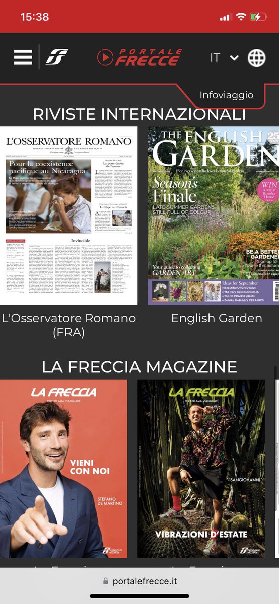 Sto pensando che @LeFrecce mi offrirà pure riviste gratis sul 9287 delle 15,18 da Parigi a Milano ma che la LEGGE non la fa rispettare. Carrozze piene e solo noi 4 (di cui due bambini!!!) ed un altro paio di persone indossiamo la mascherina Ffp2 OBBLIGATORIA fino al 30/09!!!