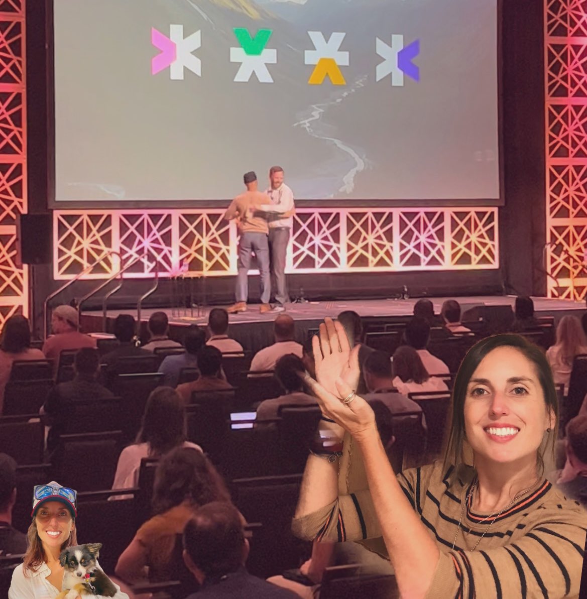 Or maybe I am there…twice? <a href="/wadearnold/">wadearnold</a> <a href="/fintechdevcon/">fintech_devcon</a>