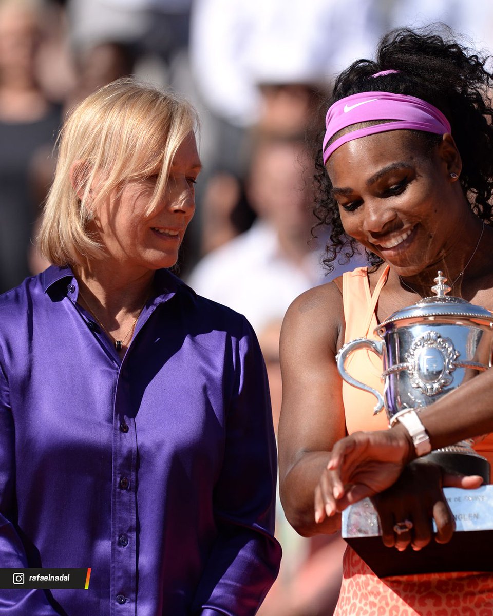ESPNtenis's tweet photo. “Es muy duro. Serena lo hizo a su manera, anunciando su retiro en la revista con mucho glamour y lujo, pero ahora no es capaz de aceptar las derrotas. No está aceptando todo lo que conlleva decir adiós”

🗣️ Martina Navratilova sobre el anuncio de la menor de las Williams. https://t.co/1tGrqRQskg