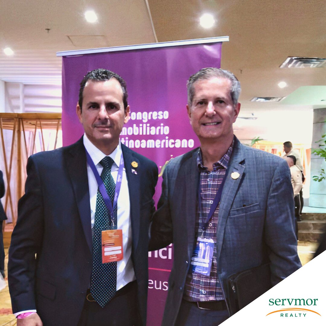 ServmorRealty's tweet photo. Del 10 al 12 de Agosto se llevó a cabo el VII Congreso Inmobiliario Latinoamericano. Nuestro Director General Frank Morrice nos representó en este magnate evento de Networking, donde hicieron presencia 18 países, más de 25 Conferencistas, y las mejores Inmobiliarias de la región. https://t.co/XC2N4PTFz8