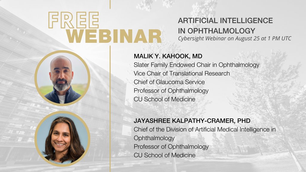 CU Anschutz Department of Ophthalmology tweet media