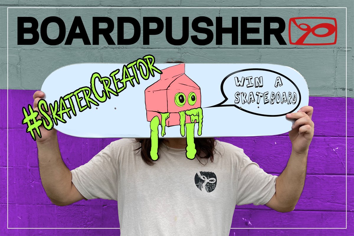 BoardPusher's tweet photo. Want a chance to win a #skateboard w/ your own graphic? Just design a deck at https://t.co/eOBSHzrRNh, post it, and tag @BoardPusher &amp; #SkaterCreator.

#skateboarding #skateboards #skatetwitter #giveaway #skateboardart #skateboardgraphics #customskateboard #custom #customize https://t.co/oEP4DSuFnm