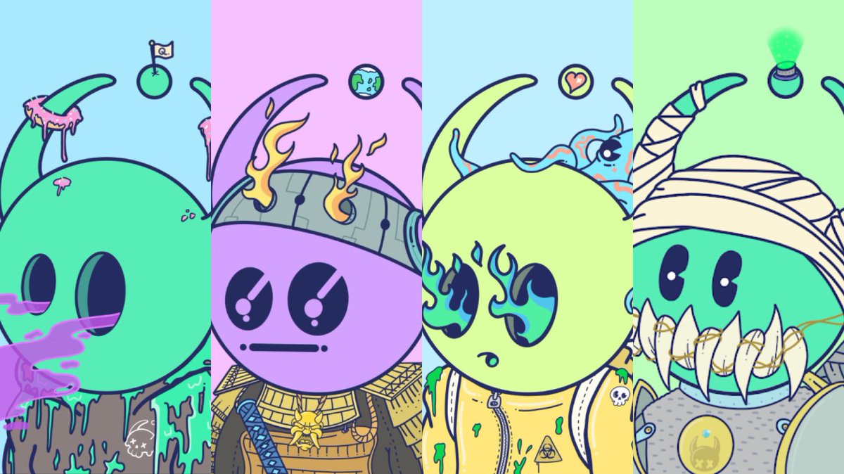 PuffyFckngKilla's tweet photo. @DeeezNuuuts2 @DegenToonz @quirkiesnft This is becoming a new #qulture for #Quirkies but now with the #TOONZ 🔥💜 https://t.co/wXJkieHqLB