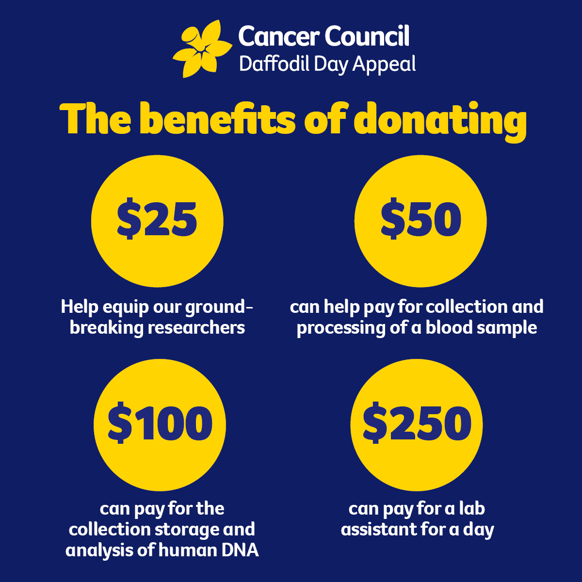 CancerCouncilSA's tweet photo. πΌ TODAY IS DAFFODIL DAY! πΌ
There's still time to give:
πΌBuy fresh daffodils from one of our sites - https://t.co/0t3e1GrWjQ
πΌDonate online - https://t.co/ny6sJkozkY
πΌTag us in your social posts - @CancerCouncilSA
#cancercouncilsa #DaffodilDayAppeal2022 #DaffodilDay https://t.co/V4Lpt72eA7