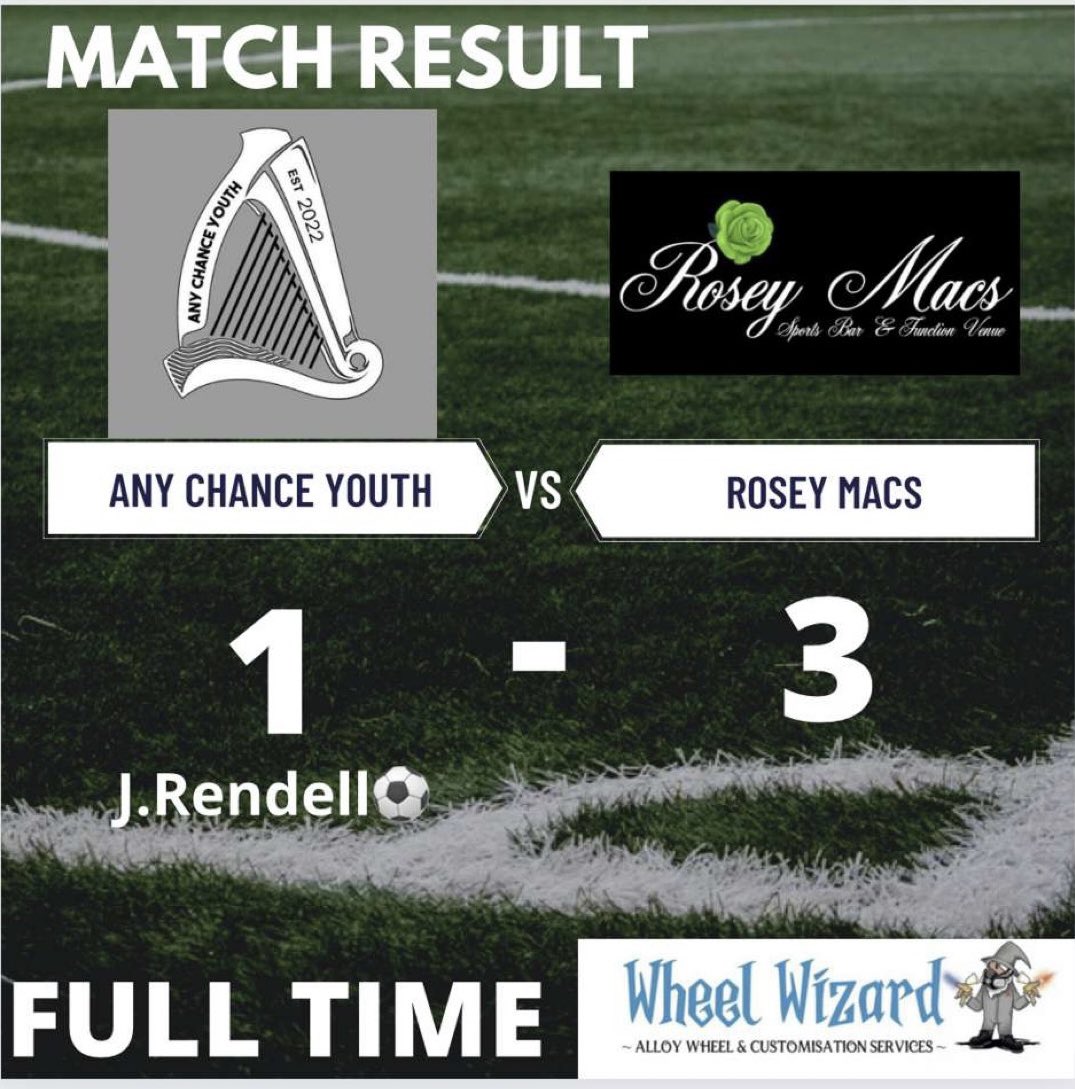 anychanceyouth1's tweet photo. Disappointing result tonight let emotions on the pitch get the better of us we live and we learn , well done lads @Roseymacsfc  UTC💙🤍💙 https://t.co/yxgdR1ijGE