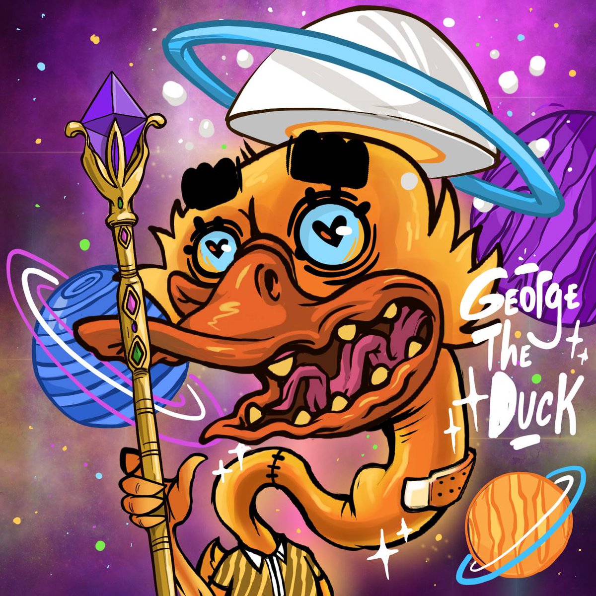 george_crypto_'s tweet photo. Quack, quack! It is my own duck! 😍

Soon the most dedicated ducks will be able to get their own custom hand drawn duck! 

I will give away 1 random ugly duck #nft 
-Follow @george_crypto_ &amp; @Uglyduckwtf 
-Retweet
-Tag 3 quacks
Winner in 7 days!🎁
#duckarmy #giveaway #Uglyduckwtf https://t.co/4CdJSEuigY