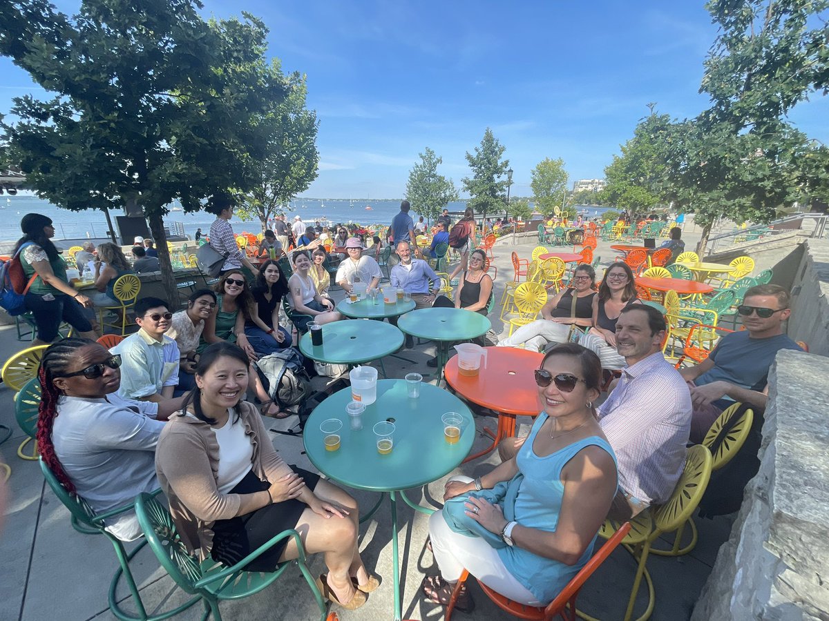<a href="/UWSoHE/">UW–Madison School of Human Ecology</a> <a href="/UWConsumerSci/">UWConsumerScience</a> owning the terrace since 1848… with a fish eye lens!
