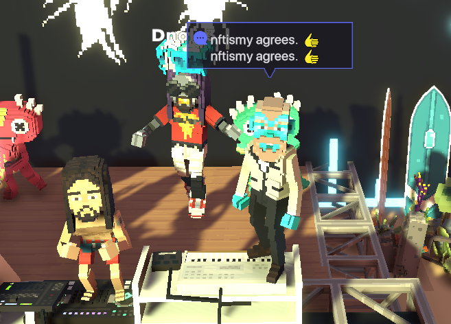 nftismy's tweet photo. @TheSandboxGame @steveaoki I just participated in the #SandboxAlphaS3Giveaway for a chance to win 500 SAND! On stage with Steve Aoki, check out my screenshot below!
👇 https://t.co/mc9p9zYiNh