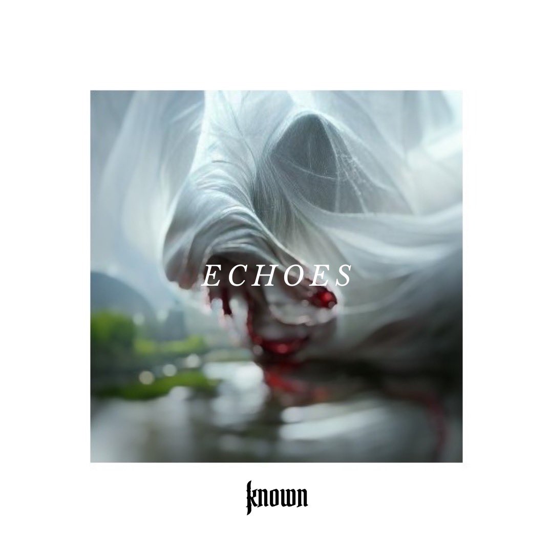 knownbass's tweet photo. My first song, Echoes, comes out August 31st 🦋🩻🖤 
Can’t wait to begin sharing what I’ve been working on with all of you. https://t.co/8LWV21SAt2