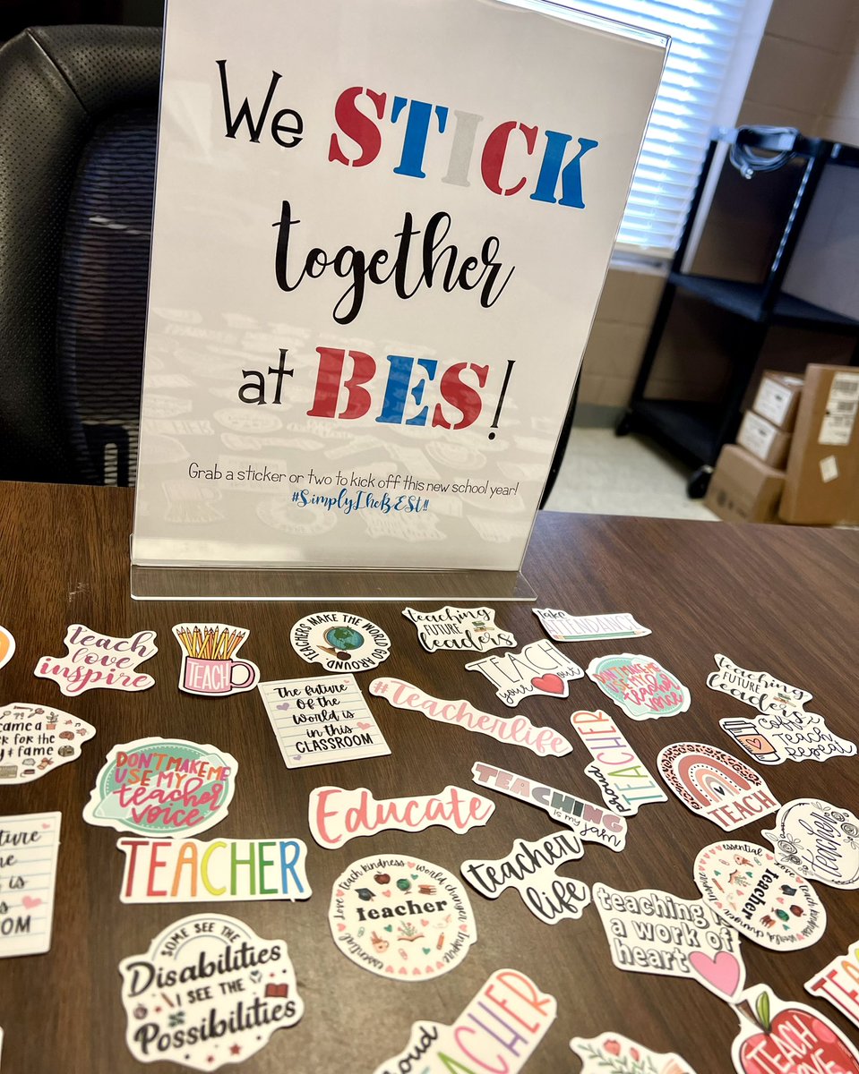 Kicking off 2022-23 PLCs with teacher happies! #simplytheBESt #bespanthers