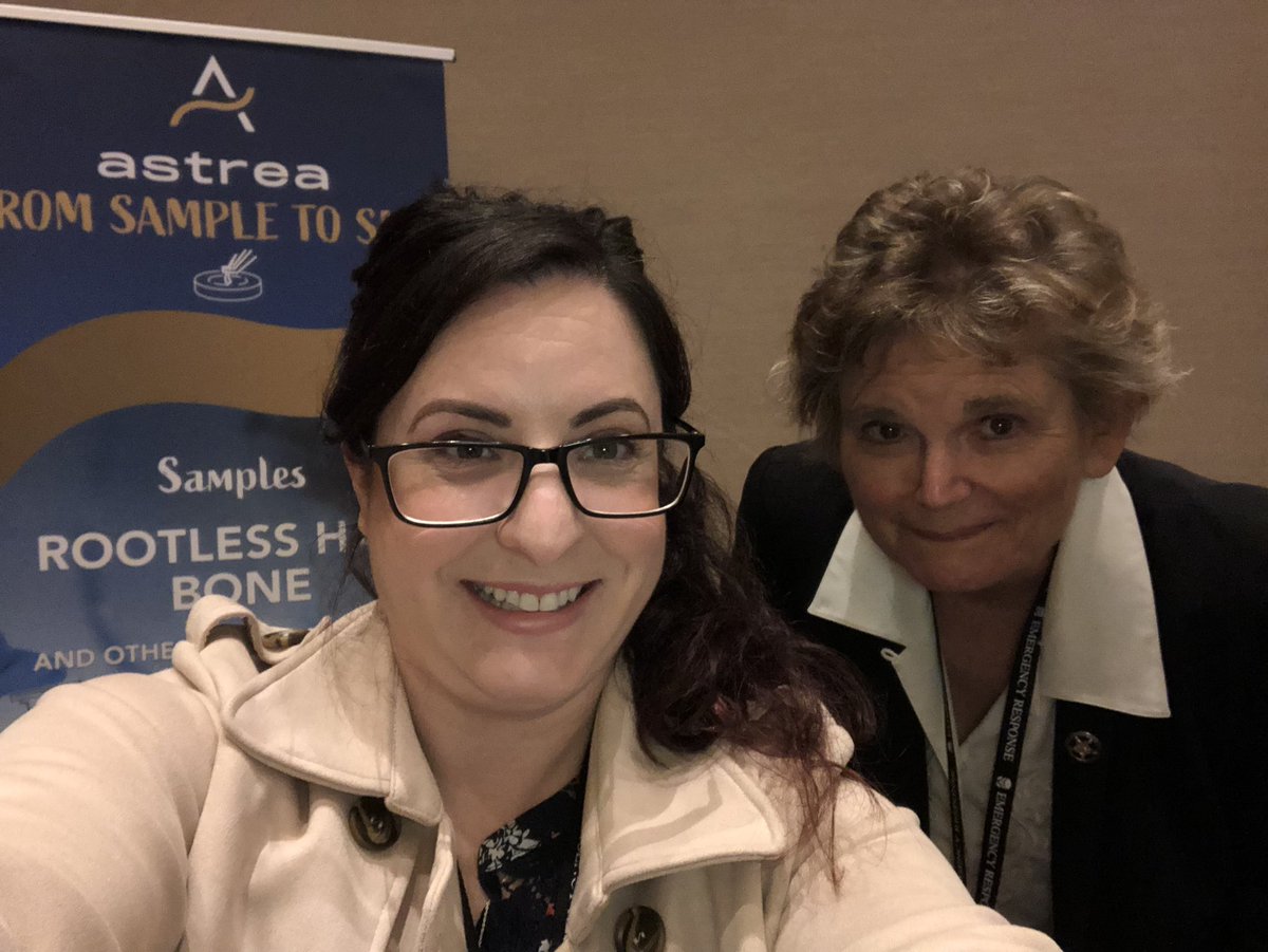 Identifinders's tweet image. Hanging out with Cristina Verdugo of Astrea Forensics at the California Homicide Investigators Association!