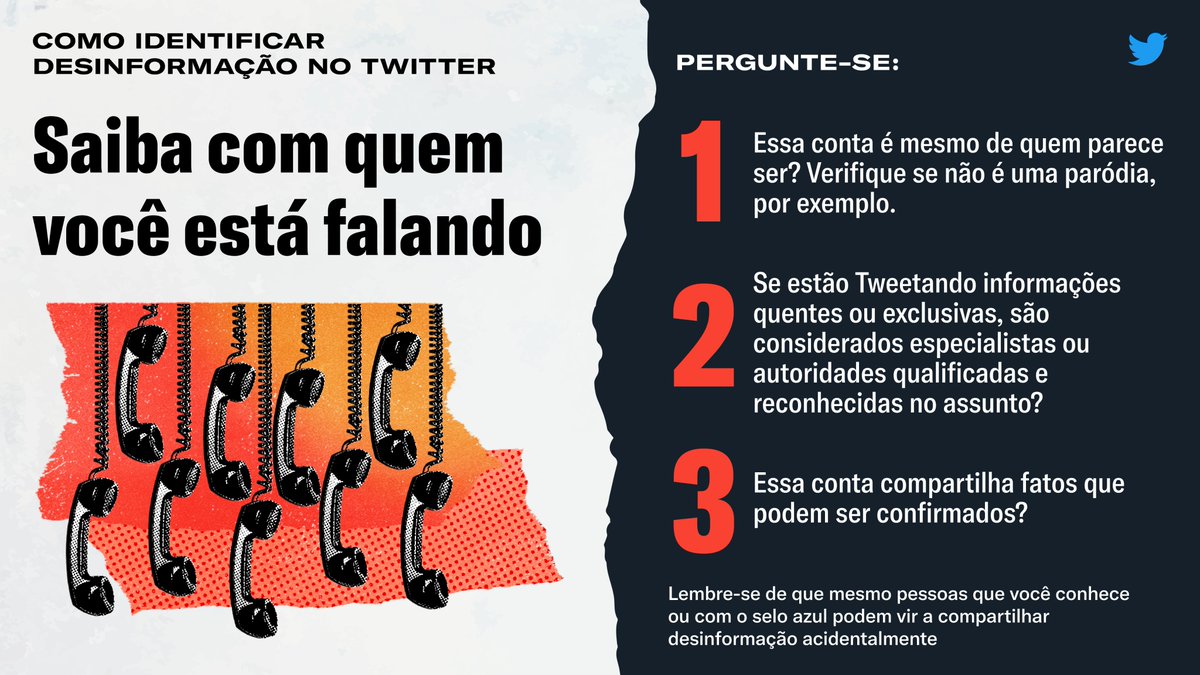 Quando o assunto é desinformação, checar a fonte é fundamental. Mesmo se quem compartilhou algo for alguém que você conhece ou tem notoriedade, vale averiguar se dá pra confiar na informação. Veja três perguntas que podem te ajudar com isso! 👇

bit.ly/3pgFNIw