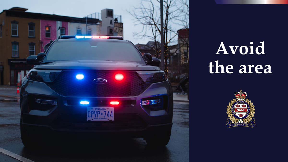 Guelph Police Service on Twitter "Please avoid the area of Eramosa