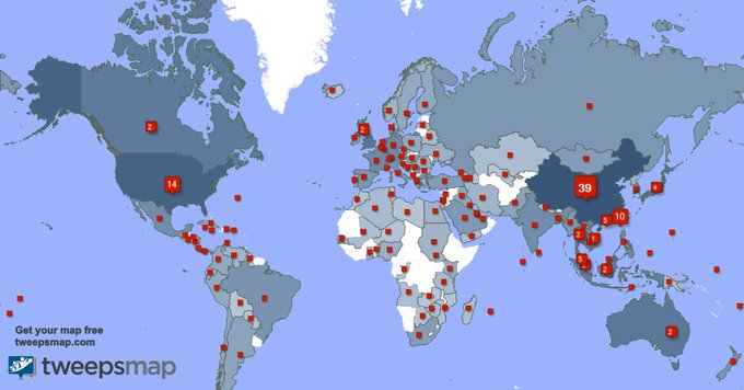 My followers are in China(39%), USA(14%)... Get your map too: https://t.co/4WkoAJ3j5y https://t.co/L<a href="/tag/amwf"class="tags"><span>#amwf</span></a><a href="/tag/bananafever"class="tags"><span>#bananafever</span></a><a href="/tag/interraicalporn"class="tags"><span>#interraicalporn</span></a><a href="/tag/stampup%20"class="tags"><span>#stampup </span></a>