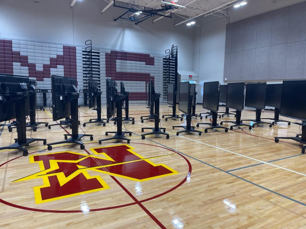 EPS_NorthMS's tweet photo. Interactive flat panels are currently being assembled and installed at North MS. We cannot wait to see our teachers use these to innovate educational practices to serve our North Stars!

#EPSTech #EPSInnovation @EverettCity @DrIanBSaltzman @EPS_Region2 https://t.co/9DblxkIdtX
