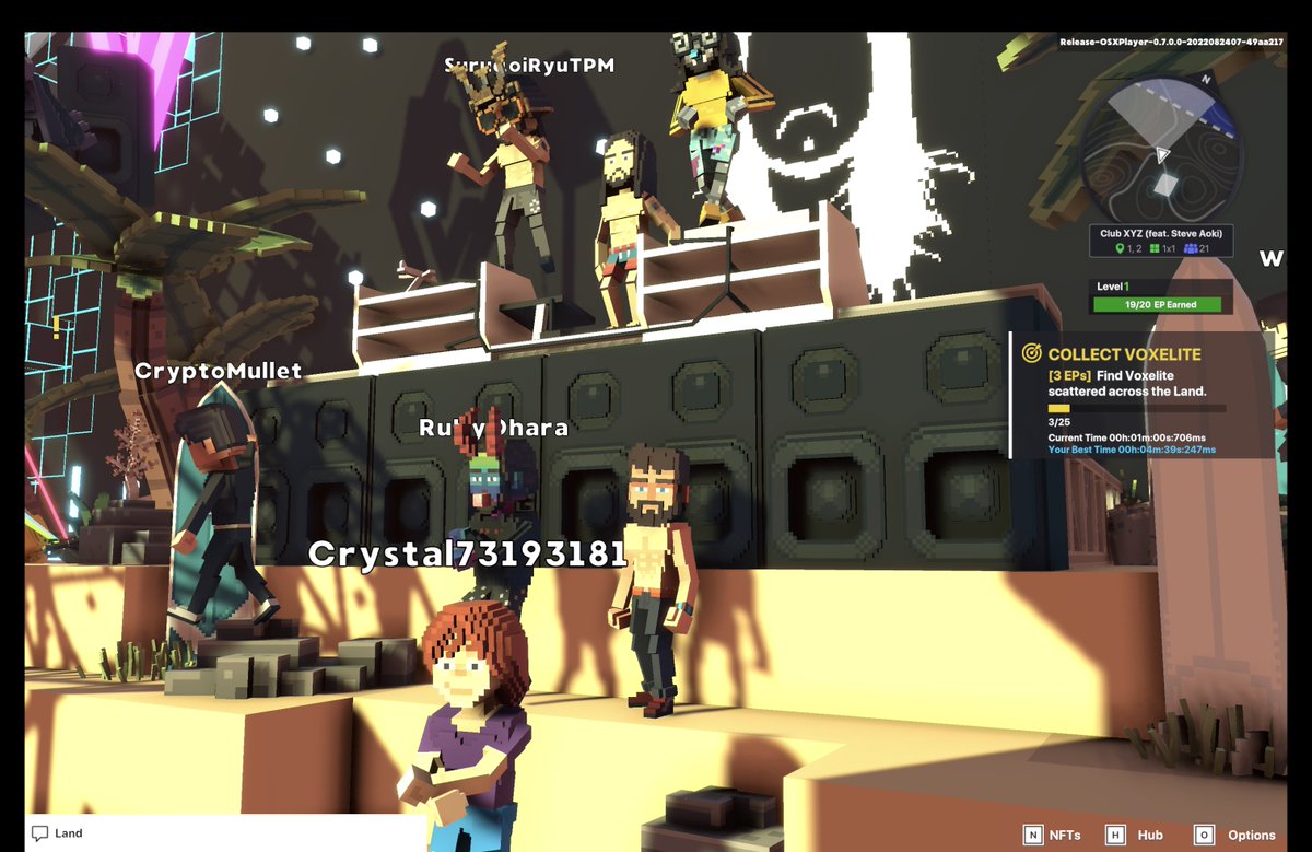 c_diem's tweet photo. @TheSandboxGame @steveaoki I just participated in the #SandboxAlphaS3Giveaway for a chance to win 500 SAND! On stage with Steve Aoki, check out my screenshot below!
👇 https://t.co/aE5sJU40Ne