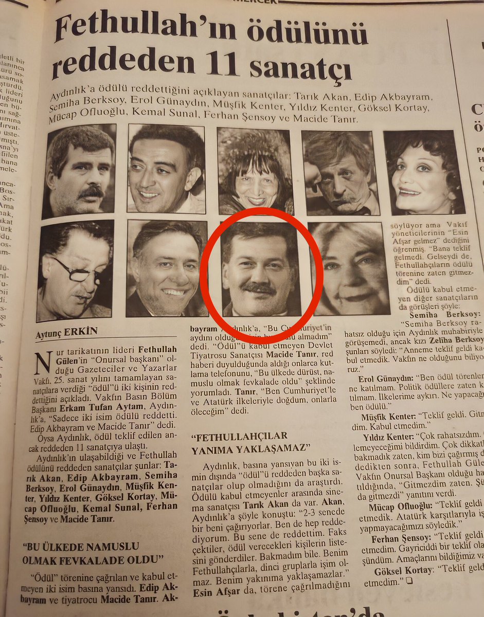 Bir an  I.M. Gökçek zannettim. 17/25 öncesiymiş 😉