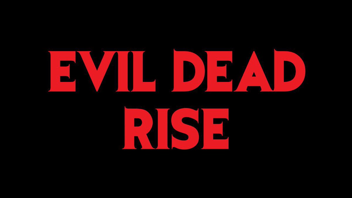 SamRaimiUpdates's tweet photo. EVIL DEAD RISE will get a theatrical release on April 21, 2023. https://t.co/BTItL9agSj