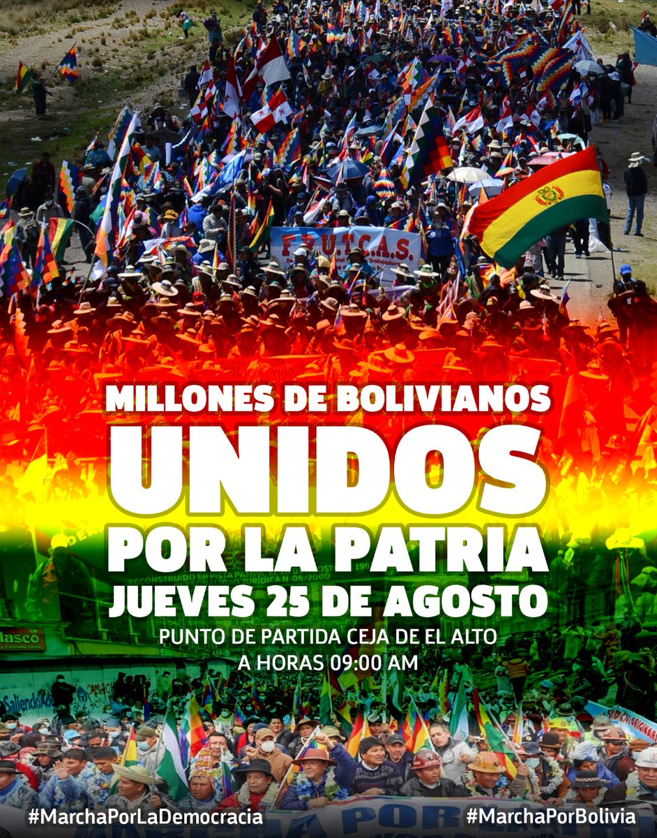 Somos MILLONES
#UnidosVenceremos
👇✊