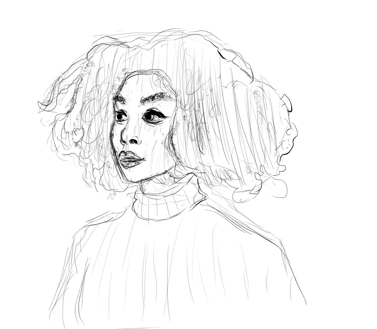 purpusky's tweet photo. Found my stylus! Also, if you are like me and don't know what you are doing don't start in pen and try to shade in charcoal it will probably come out weird and you will want to erase it. lesson 3-E of #keystodrawing by #bertdodson #threequartersview #beginnerartist #learningart https://t.co/tvCkPEsupI