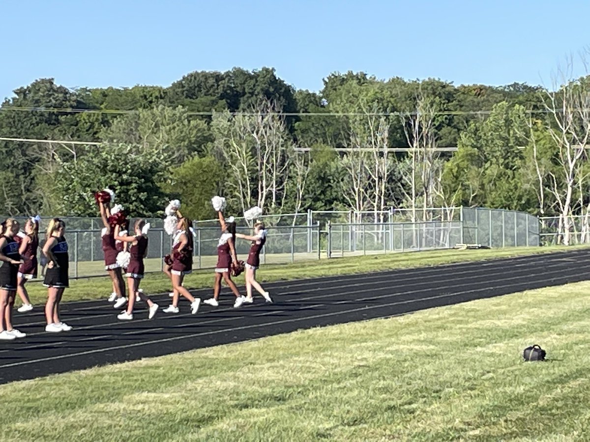 CWMS_office's tweet image. Great night for 7th grade football and cheerleading!  Go CWMS!!