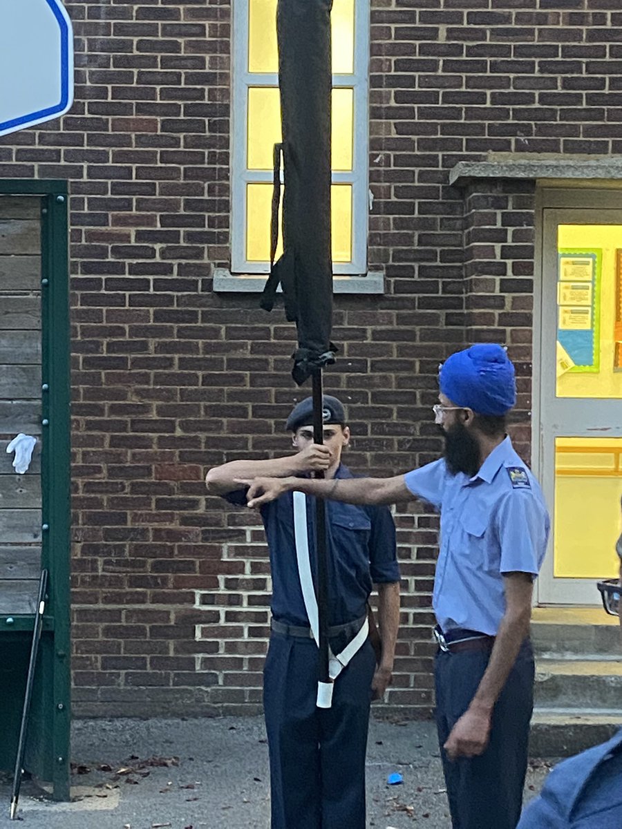 2236AirCadets's tweet photo. Brilliant night tonight where all cadets have learnt some of the elements to Banner Drill with a DI from our Wing. Ex WWO, WO Bajwa, OC1846 Southall Sqn. Thank you. @MiddlesexATC https://t.co/HL09sDoOb7