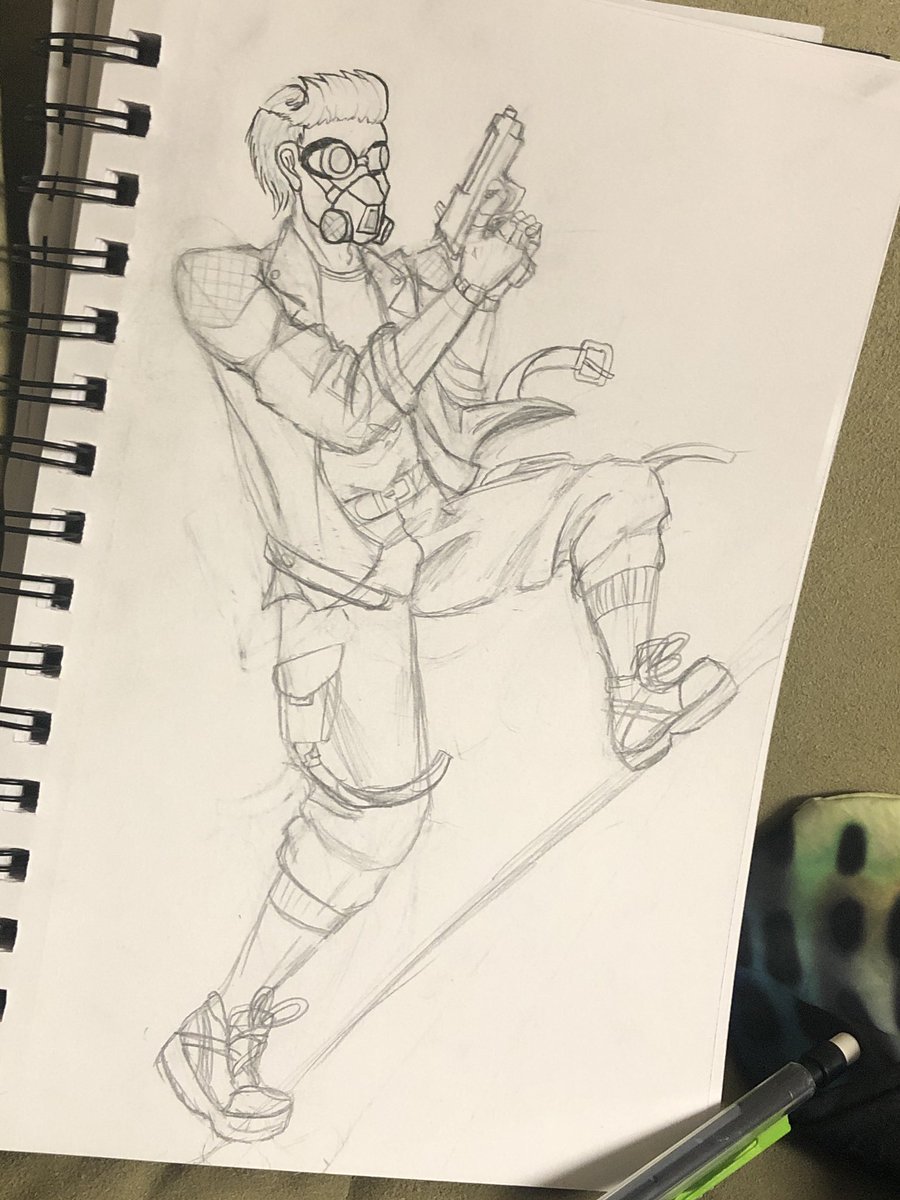 Wait0W's tweet image. New #drawing bc im bored