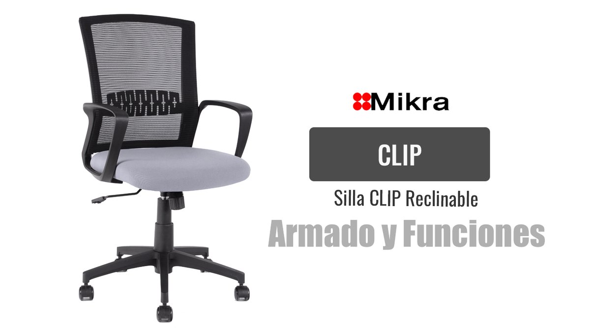MikraSpA's tweet photo. Armado y Funciones de Silla CLIP https://t.co/96wbachM7Y a través de @YouTube https://t.co/FS2yBfTtyd