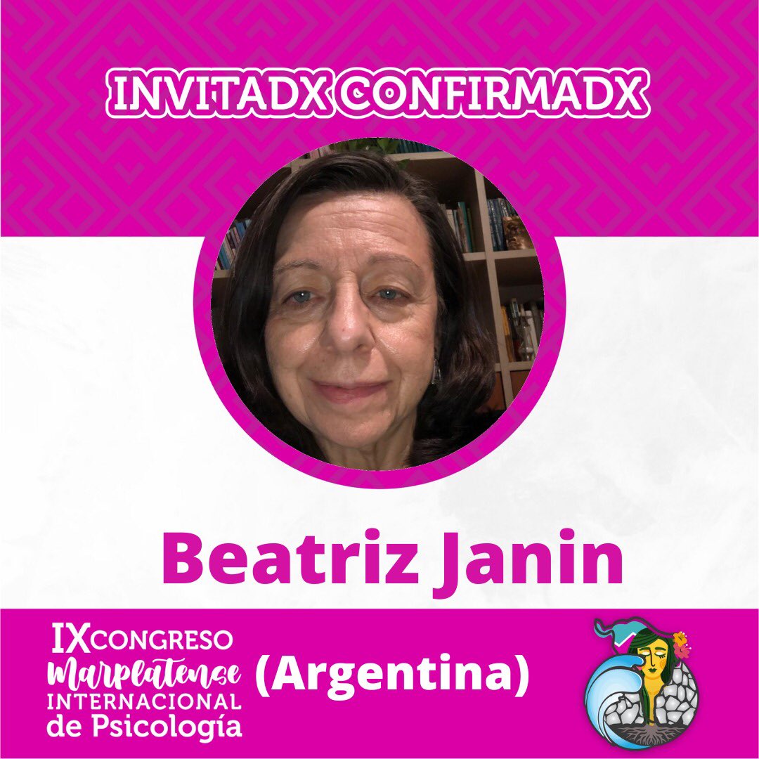 JuliFV2's tweet photo. Más invitadas que nos acompañarán en el IX Congreso Internacional de Psicología de la @FPsicoUNMDP de la @unmdp. Más info en IG: 9.cong.psi #SaludMental #SaludComunitaria #Psicologia #UNMP @alexkohan #NoraMerlin #BeatrizJanin https://t.co/mAZFRSJerJ